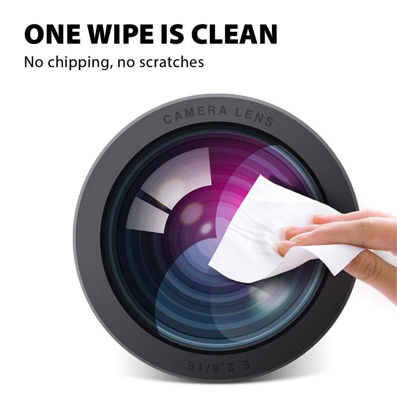 VSGO 20pcs Microfiber Camera Cleaning Cloths, Durable Double-Sided Lens Cloths, Vacuum Packed, Compatible with Camera Lenses, Glasses, Phones, iPads & LCD Screens - Image 5